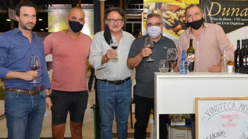 Raúl visitó la 2° edición de la Feria del Vino