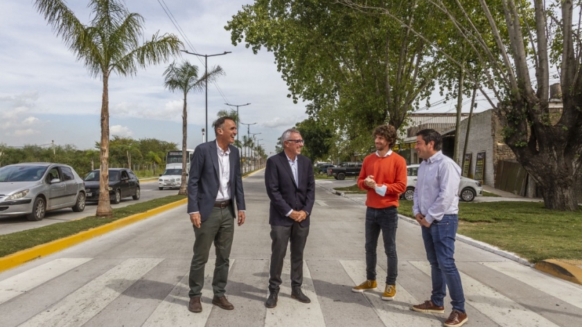 Buenos Aires: Katopodis inauguró la renovación de la Av. Juan B. Justo, ex Ruta Nacional 197