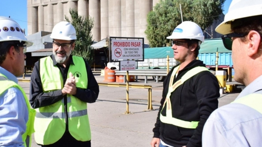 Transporte realizó inspecciones en el puerto de Bahía Blanca