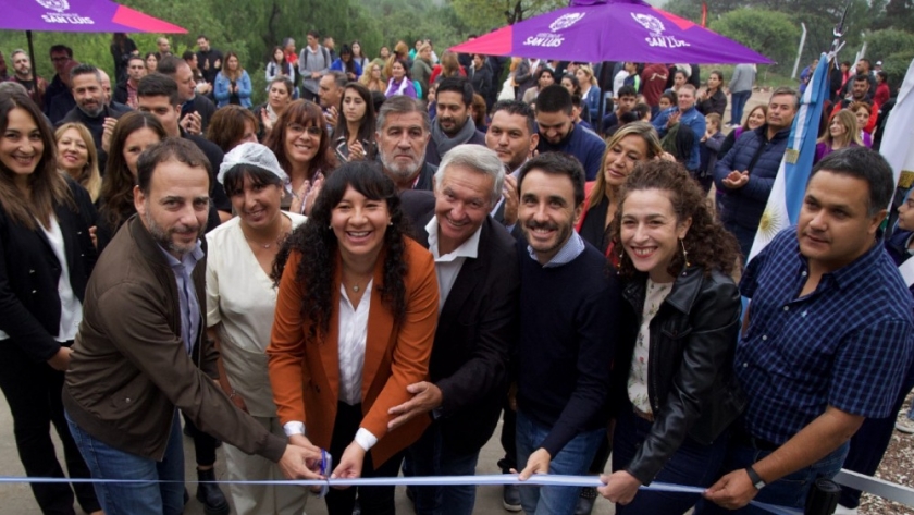 Inauguración de obras de infraestructura turística en San Luis