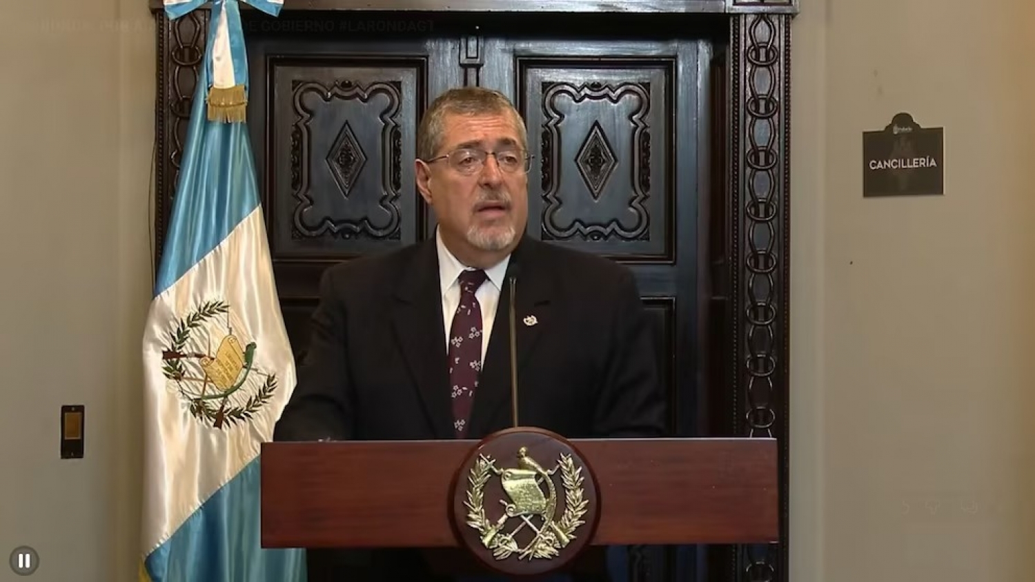 Presidente de Guatemala reafirma la solidez de la relación con Estados Unidos