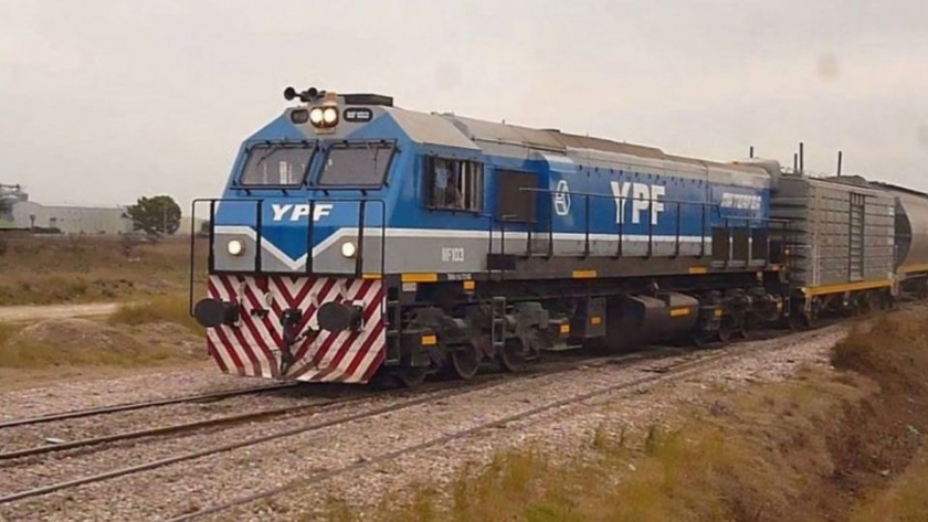 El tren de Vaca Muerta ya está en marcha