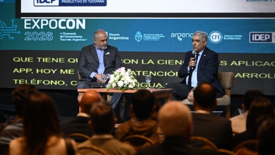 Abad destacó el potencial de Tucumán para exportar conocimiento