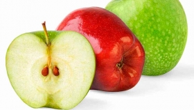 Diferencias entre manzanas verdes y rojas