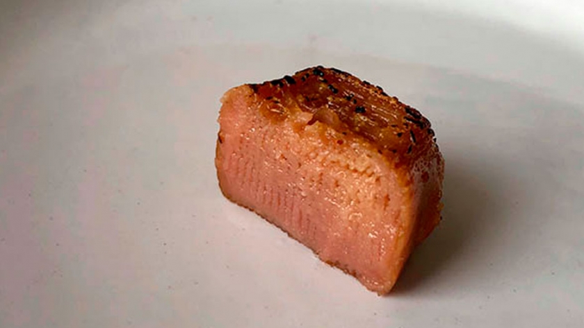 España: imprimen en 3D carne de cerdo de origen vegetal