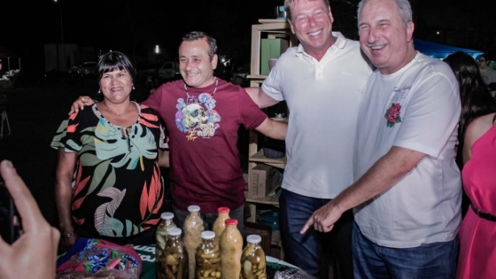 Herrera Ahuad visitó la primera fiesta de emprendedores y artesanos de Tres Capones