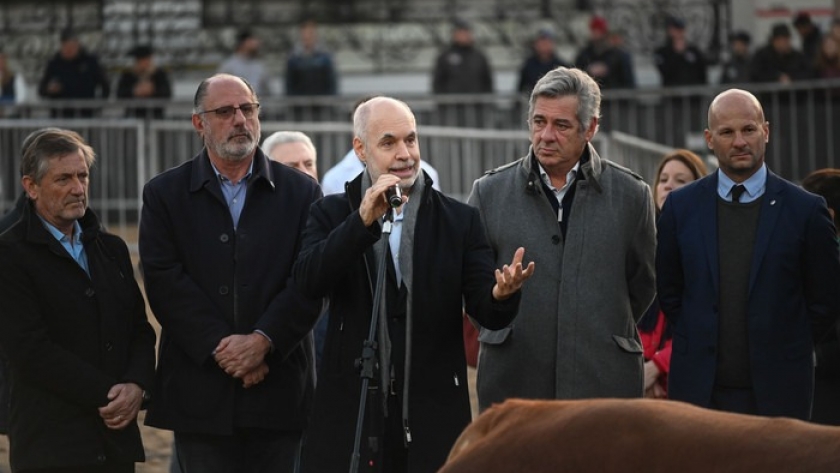 Rodríguez Larreta, en la Exposición Rural 2022: 