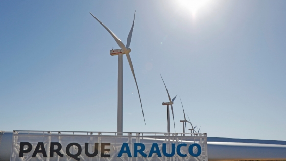 Parque Arauco finalizó el montaje de su nuevo parque eólico y suma 99,4 MW en La Rioja