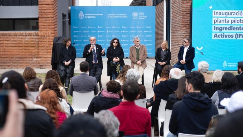 El Gobierno Nacional inaugura en INTI la primera planta pública para la innovación en producción farmacéutica