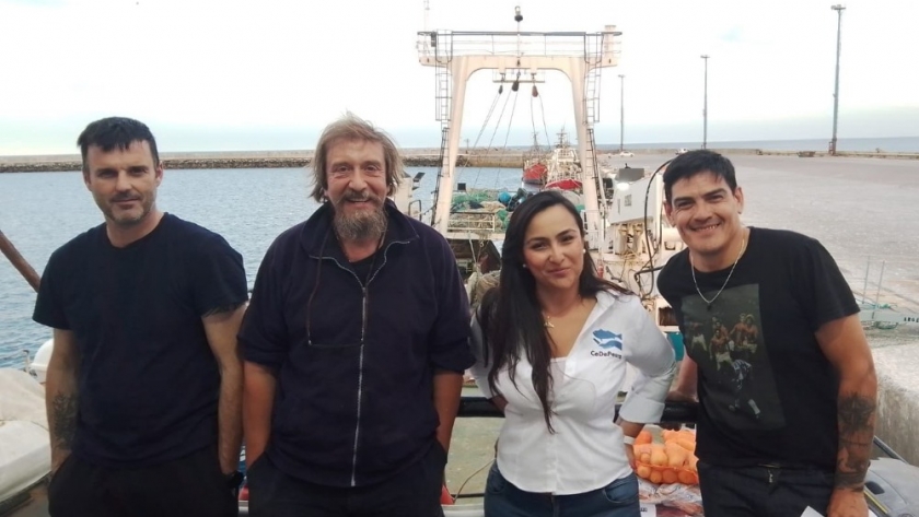 PROME merluza negra argentina: CeDePesca realizó un taller a bordo del buque Argenova