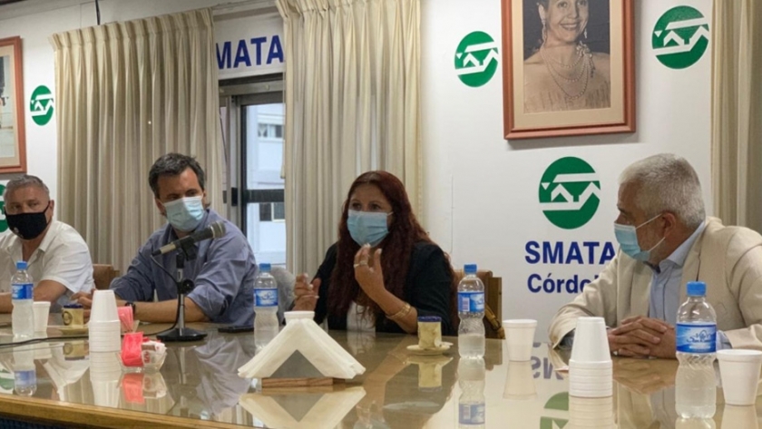 El Gabinete Productivo visitó la sede del SMATA Córdoba