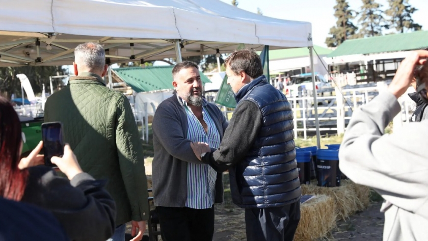 Varios anuncios en la apertura de la Expo Rural de Choele Choel