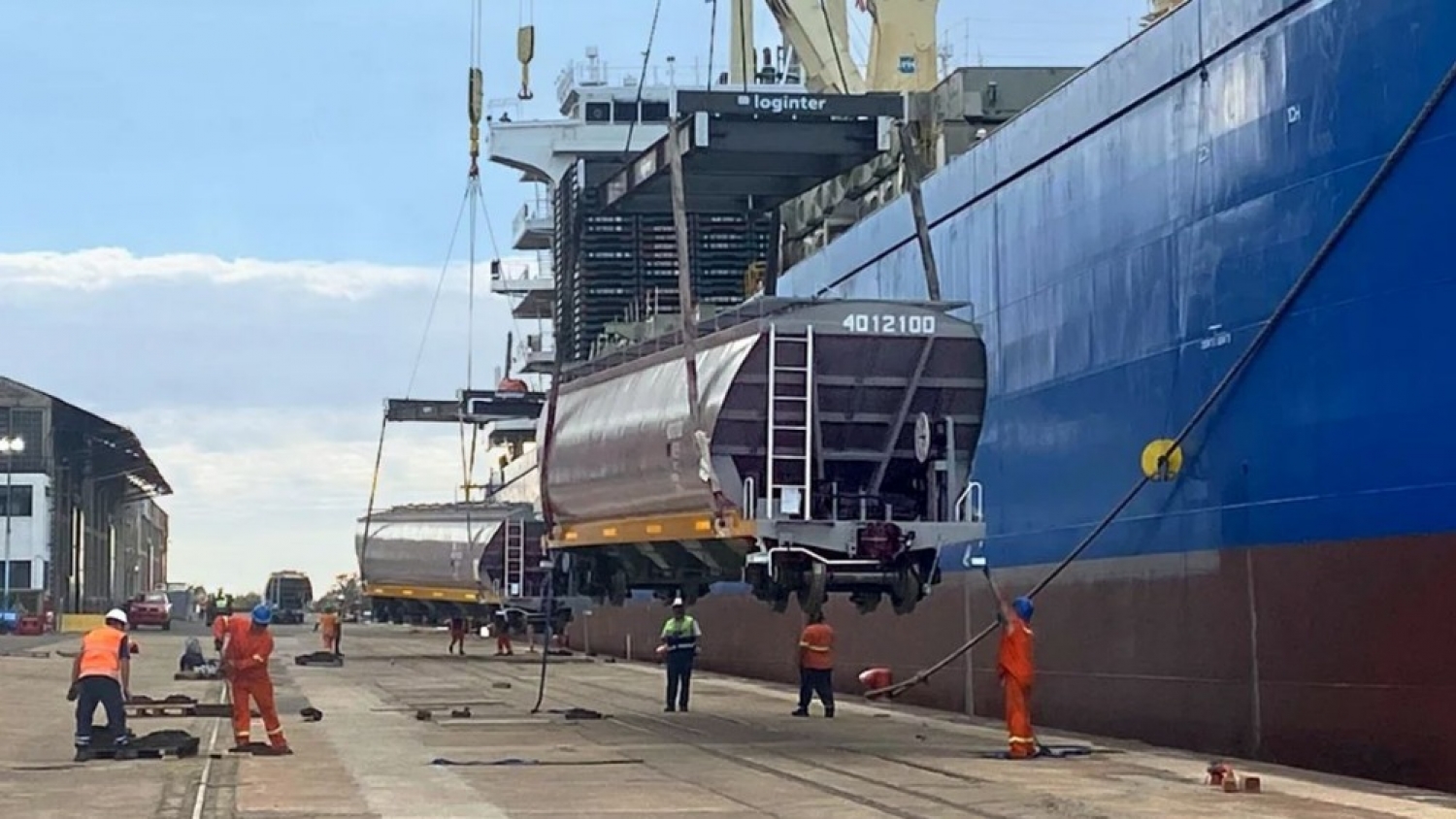 Refuerzan el transporte ferroviario de granos con nuevos vagones tolva