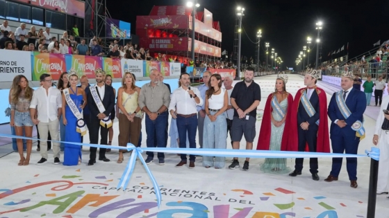 Corrientes inauguró el Carnaval Provincial 2026 con obras clave y renovó su apuesta por liderar la escena nacional