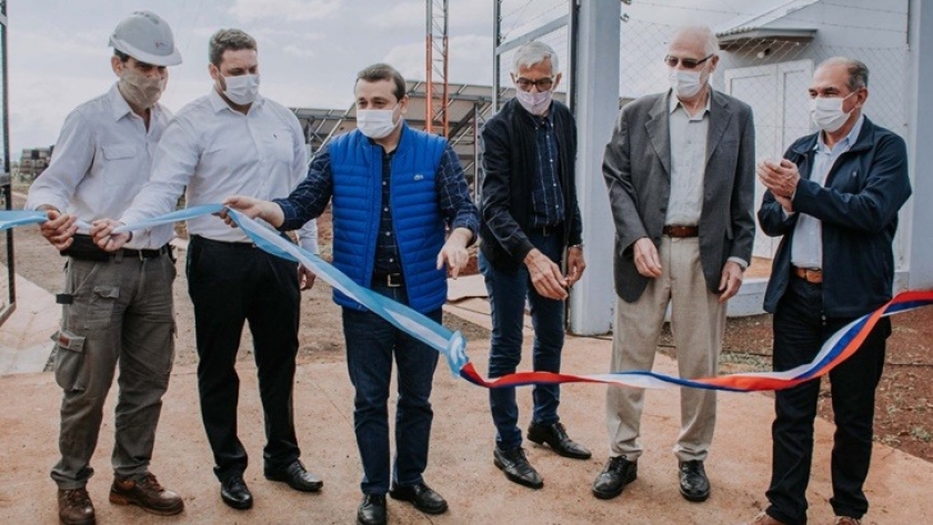 Inauguraron la planta de Energía Fotovoltaica en Posadas