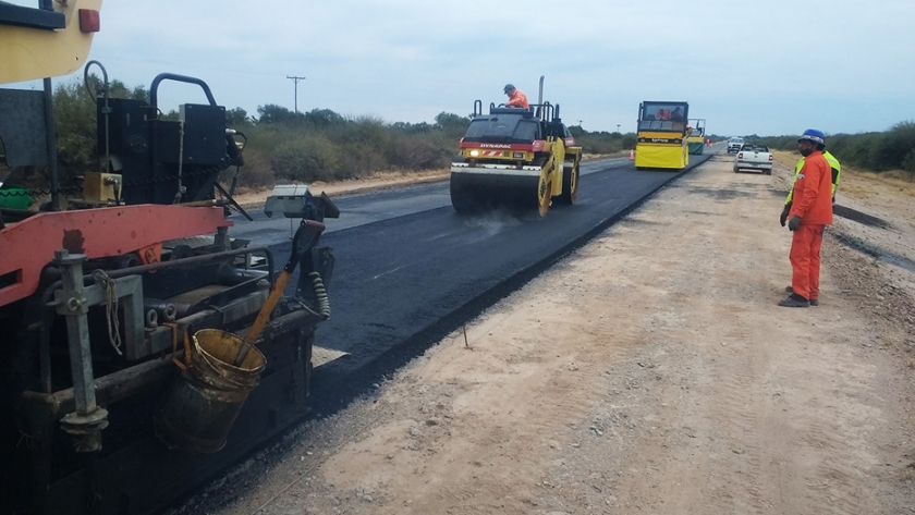 Catamarca: continúan las obras en la Ruta Nacional 60