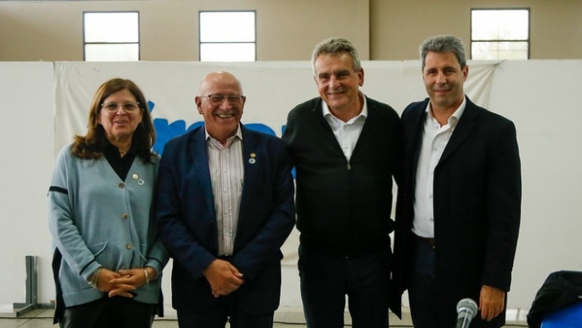 Uñac y Rossi participaron de una clase pública que ofreció la Universidad Nacional de San Juan