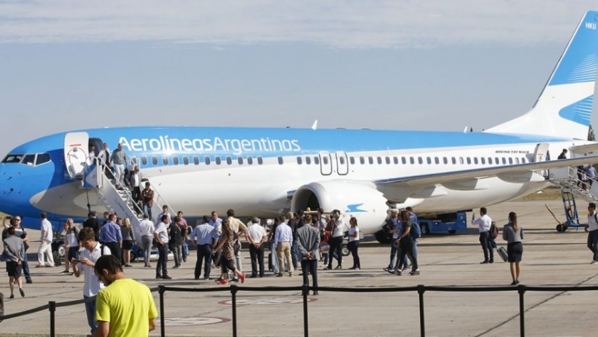 Se retomaron vuelos de Neuquén a Buenos Aires a través de Aeroparque
