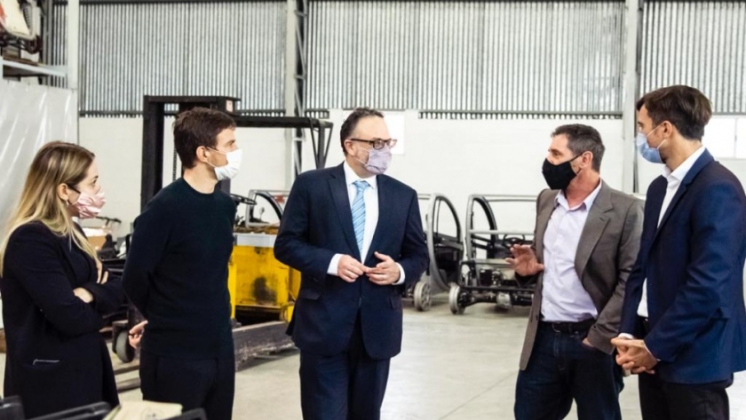 Desarrollo Productivo otorgó asistencia por $60 M para mejoras y ampliaciones en el Parque Industrial Tecnológico Aeronáutico de Morón