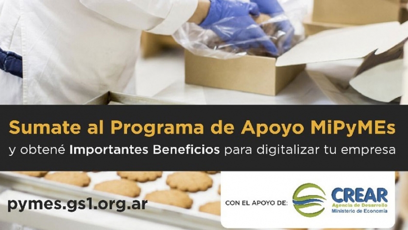 CREAR acompaña a GS1 en un nuevo programa de digitalización del comercio electrónico para MiPymes