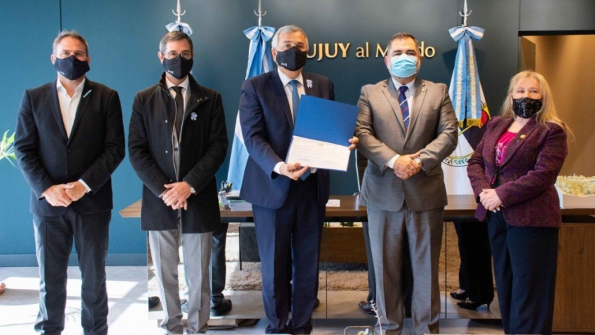 El Gobernador recibió a diplomáticos de Paraguay