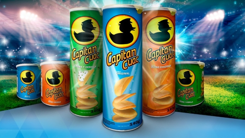 Capitán Cuac se lanza al ataque: la marca argentina que desafía a Pringles en su propio terreno