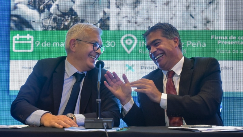 Julián Domínguez presentó en Chaco una nueva variedad de Algodón desarrollada íntegramente en la Argentina por el INTA: 