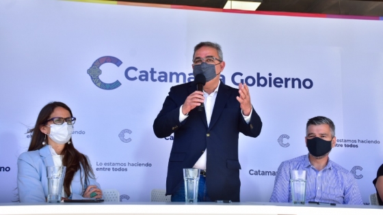 El Gobernador y ministros nacionales anunciaron una batería de obras para Catamarca