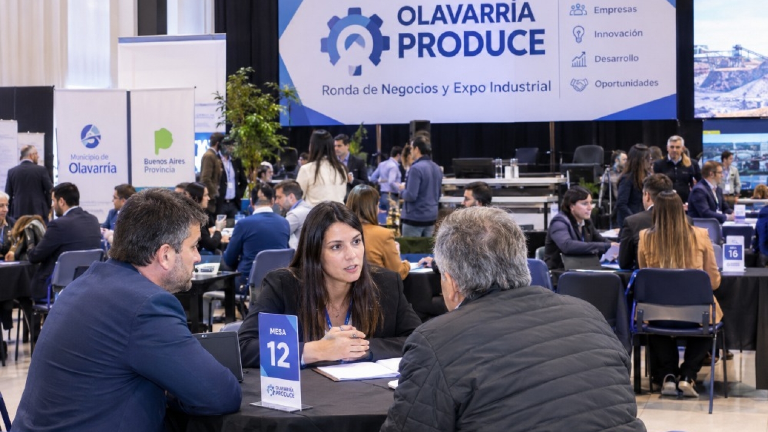 Olavarría Produce reunió a 150 empresas y fortaleció la agenda de negocios industriales