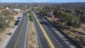Schiaretti inauguró la pavimentación entre Cabalango y Tanti