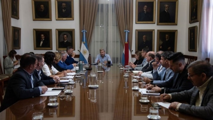 Frigerio encabezó una nueva reunión de gabinete