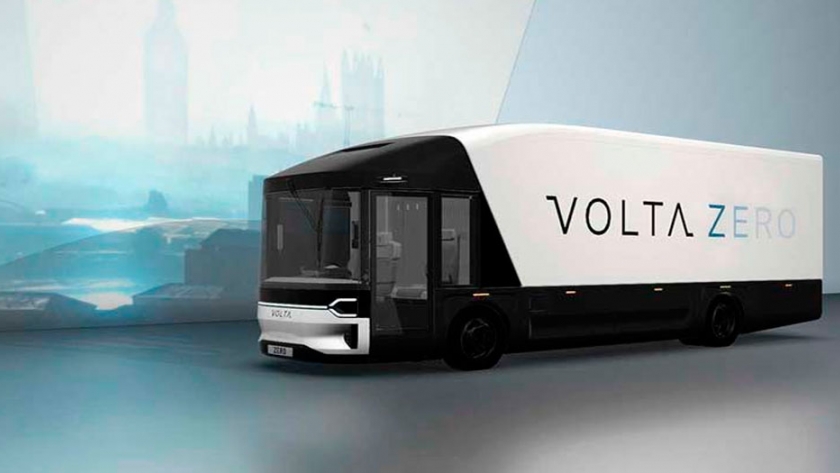 Volta Zero, el camión repartidor eléctrico que usa materiales de carreras