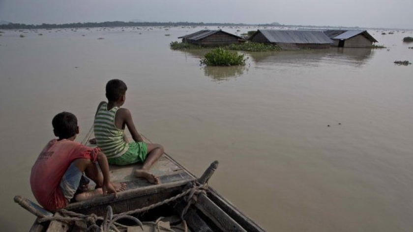 Calentamiento global: crece el riesgo de que haya más desplazados por las inundaciones