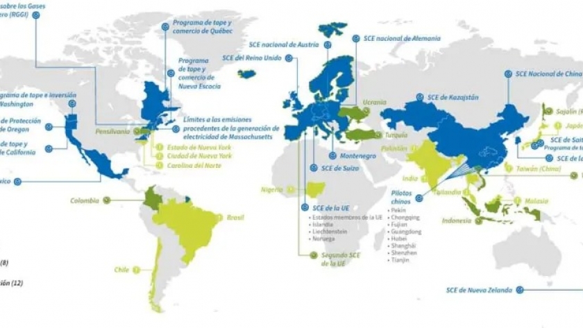 El comercio de emisiones de carbono crece en todo el mundo. ¿Cómo estamos en América Latina y el Caribe?