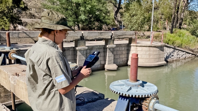 Ambiente realizó nuevos monitoreos de calidad de agua en ríos de Calingasta, Jáchal e Iglesia