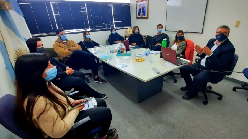 Reunión en Zona Franca con referentes de FoGaPam