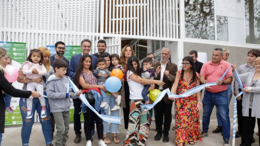 Katopodis y Tolosa Paz inauguraron un Centro de Desarrollo Infantil en General Rodríguez
