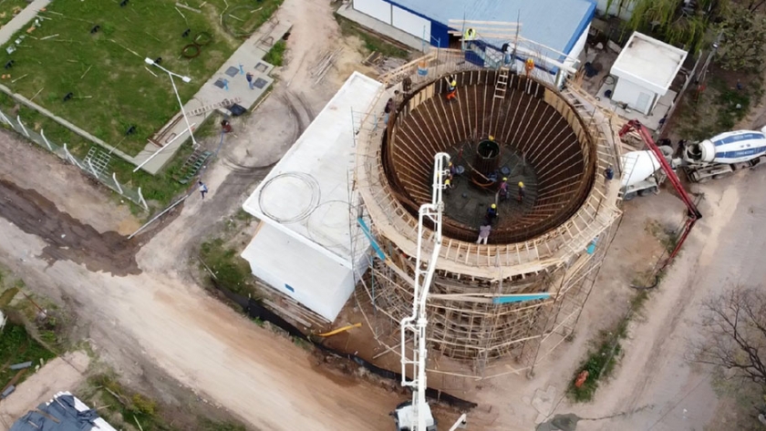 El Plan Maestro de Agua de Concepción del Uruguay supera el 70 por ciento de ejecución