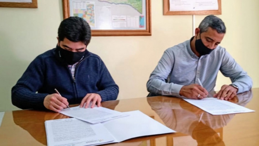 Convenio para limpiar un tramo del cauce del Atuel