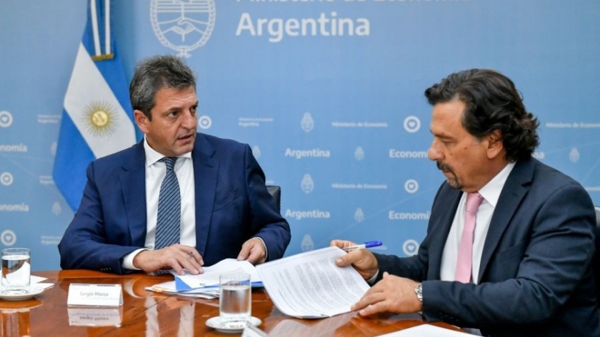 Convenios entre Sáenz y Massa