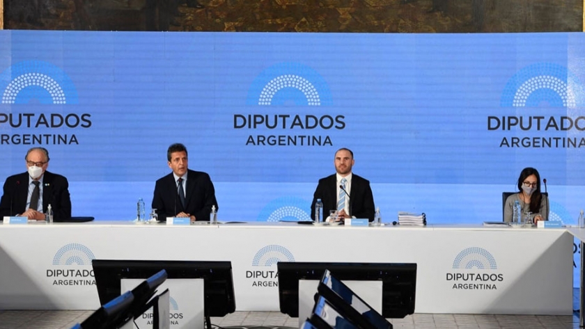 Presupuesto: Guzmán expuso proyecto ante Diputados