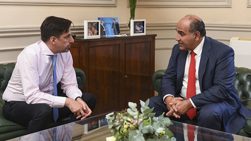 Manzur habló con Trotta sobre nuevas obras de infraestructura en escuelas tucumanas