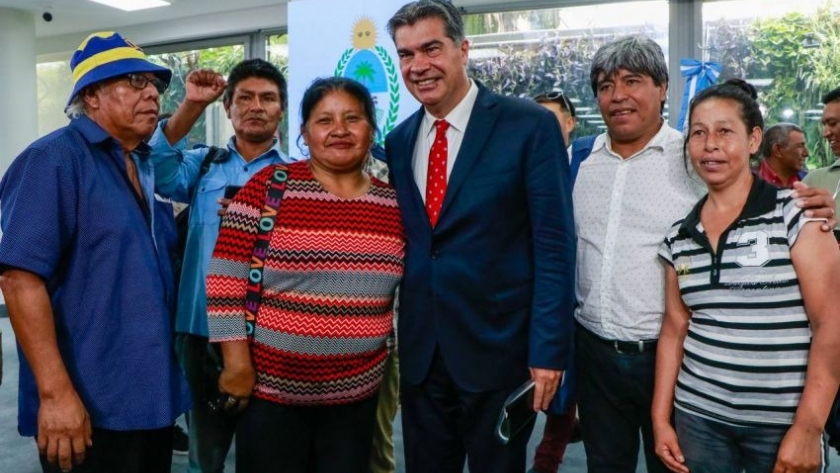 Capitanich anunció la convocatoria a elecciones en colonia aborigen: 