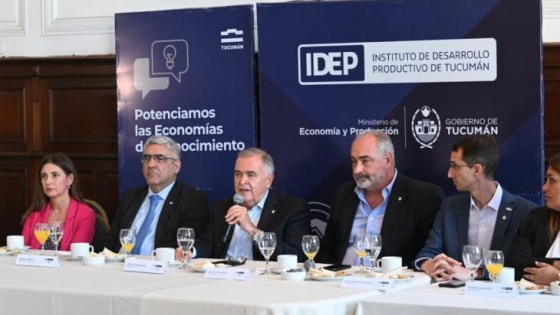 Jaldo se reunió con empresarios y destacó a Tucumán como referente de la Economía del Conocimiento