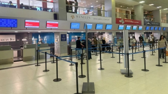 Instalaron pantallas led en el Aeropuerto de la ciudad de Neuquén