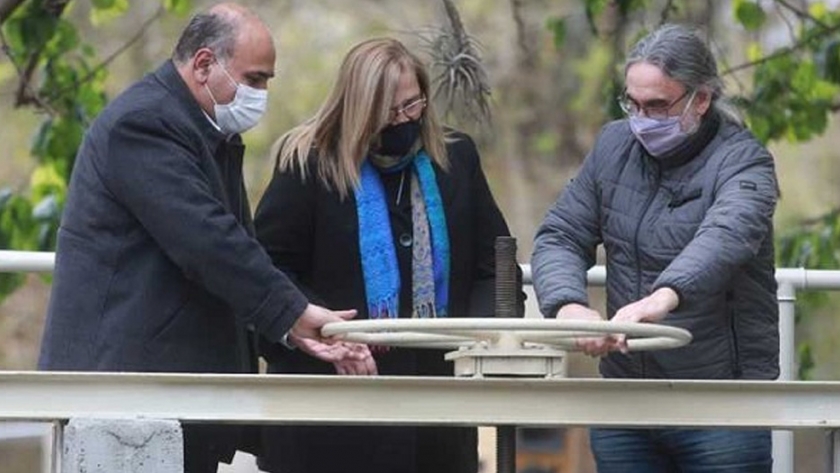 Basterra y Manzur inauguraron en Tucumán la reconstrucción del dique San Ignacio