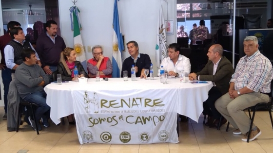 <Con la presencia de Jorge Capitanich, el RENATRE realizó una Jornada Regional del NEA en Resistencia para optimizar su funcionamiento en busca de un mejor servicio
