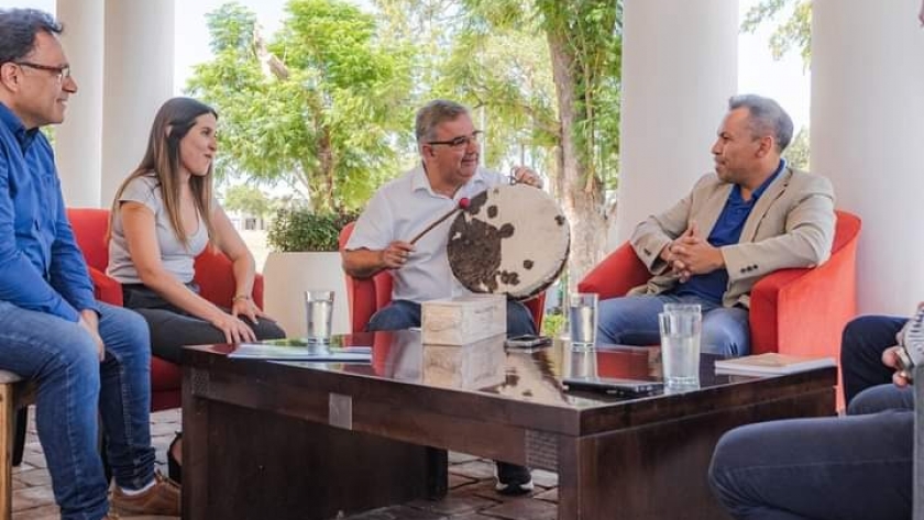 El gobernador Raúl Jalil recibió al organizador de La Rioja Chaya 2024