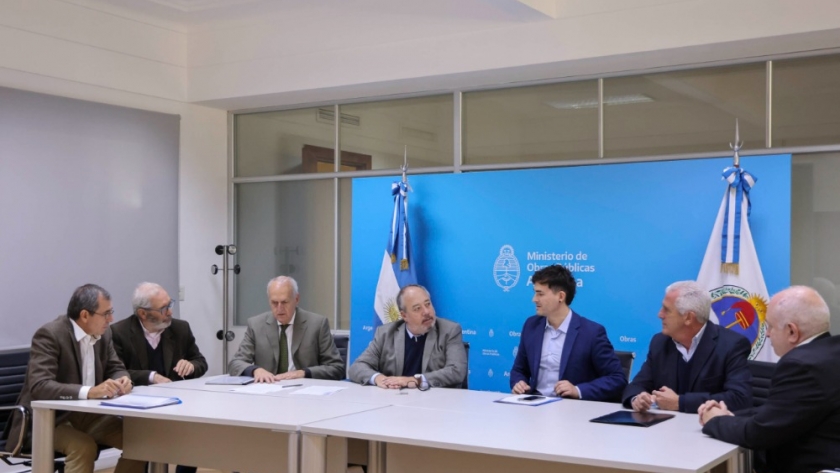 El Gobierno Nacional firmó el contrato para la etapa IV de la ampliación de la capacidad de la Cuenca del Río Salado