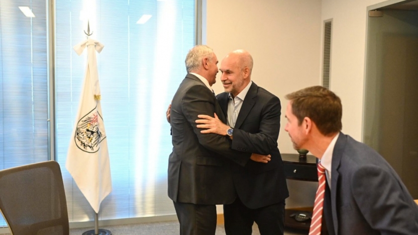 Horacio Rodríguez Larreta recibió a Marc Stanley, embajador de los Estados Unidos en la Argentina